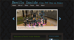 Desktop Screenshot of devils-inside.org